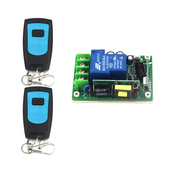 

Smart RF Remote Switch RF 433MHz AC 85V-250V 30A 2PCS Waterproof Transmitter with Receiver Control Lamps SKU: 5302