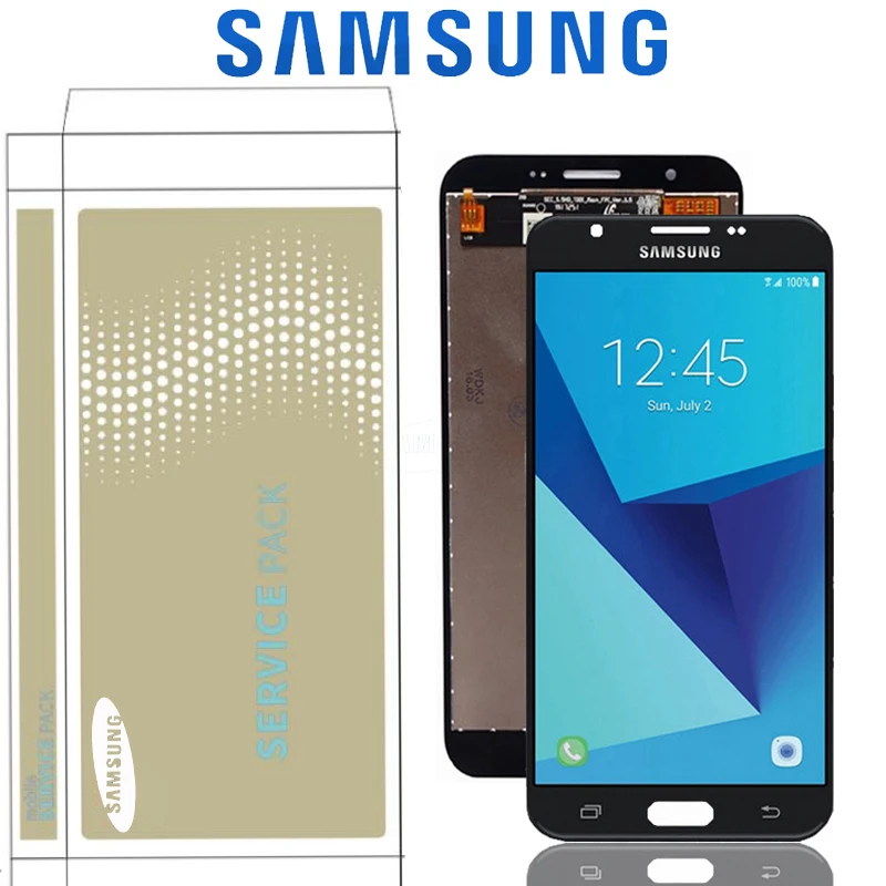 

5.5'' Original AMOLED LCD For Samsung Galaxy J7 J727 LCD Display With Touch Screen Digitizer Assembly Replacement Parts