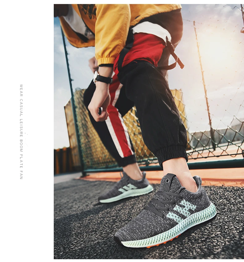 Дышащая обувь для бега; удобная мужская спортивная обувь; модная новинка; прогулочная обувь для бега; zapatillas hombre Deportiva M3-99