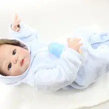 57 см полный силиконовый корпус Новорожденные куклы Reborn для boysbaby жив bonecas детские игрушки подарок на день рождения