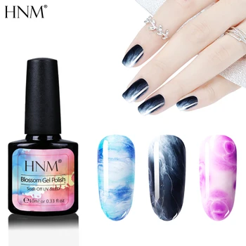 Billige HNM Blossom 10ml Nagel Gel Polish Primer UV LED Basis Top Coat Soak Off Nail Art Hybrid Lack Gel Polnischen Salon Maniküre