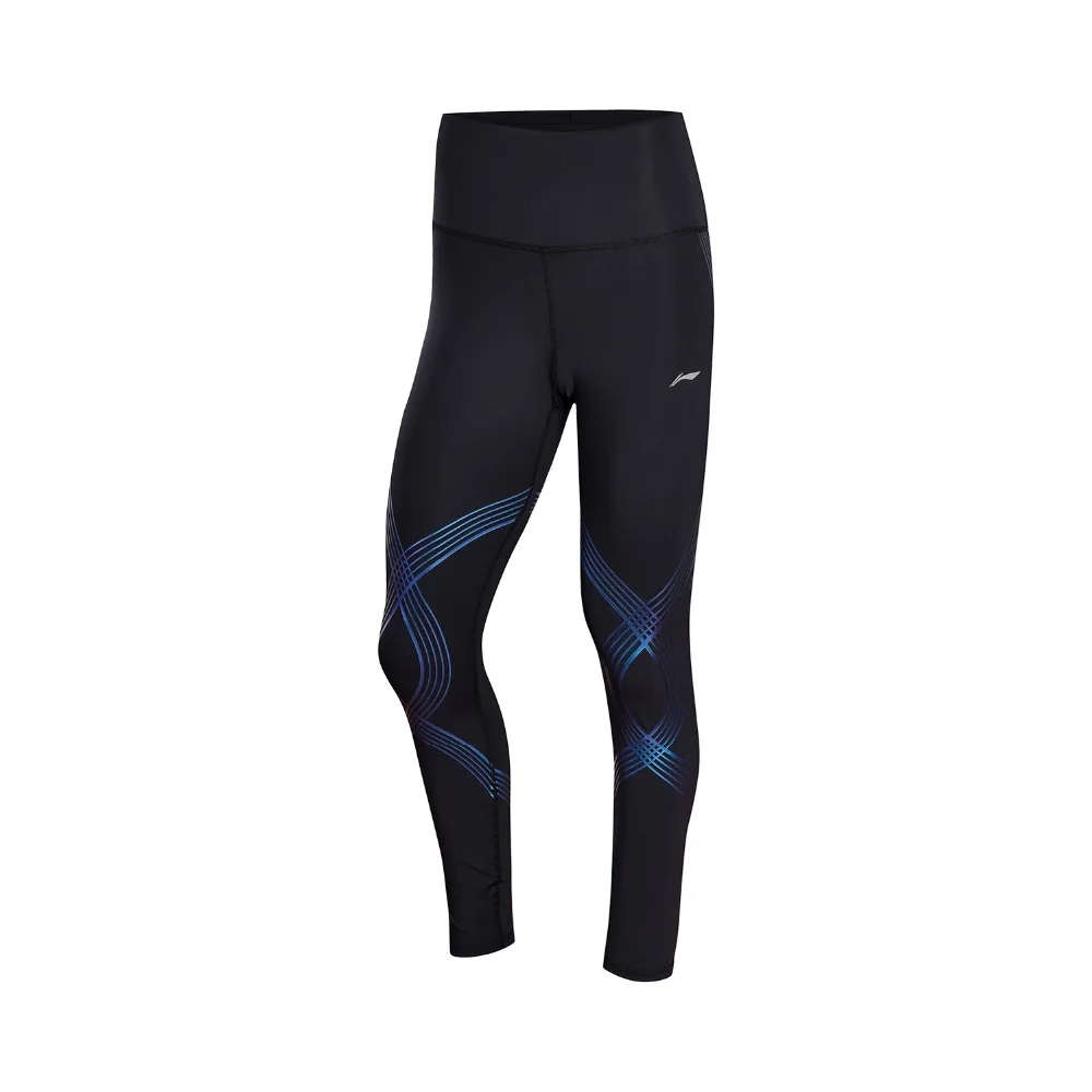 Женские Дышащие Спортивные штаны Li Ning с базовым слоем плотно прилегающие из 73%