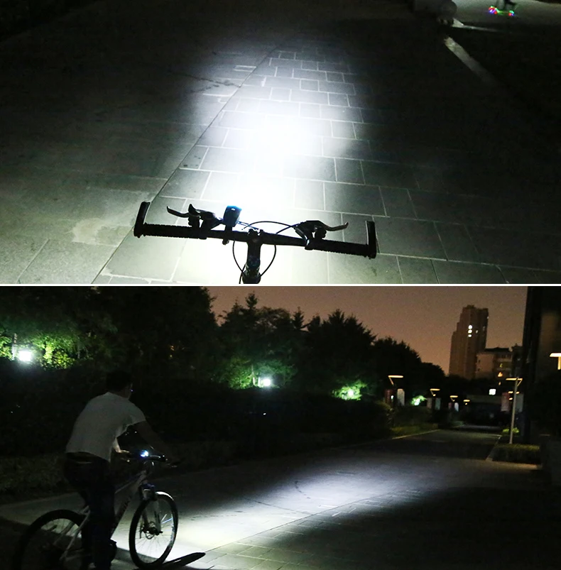 INBIKE велосипедный USB Перезаряжаемый светодиодный свет MTB дорожный велосипед фара IPX-4 Водонепроницаемый Велоспорт Аксессуары аккумулятор фонарик
