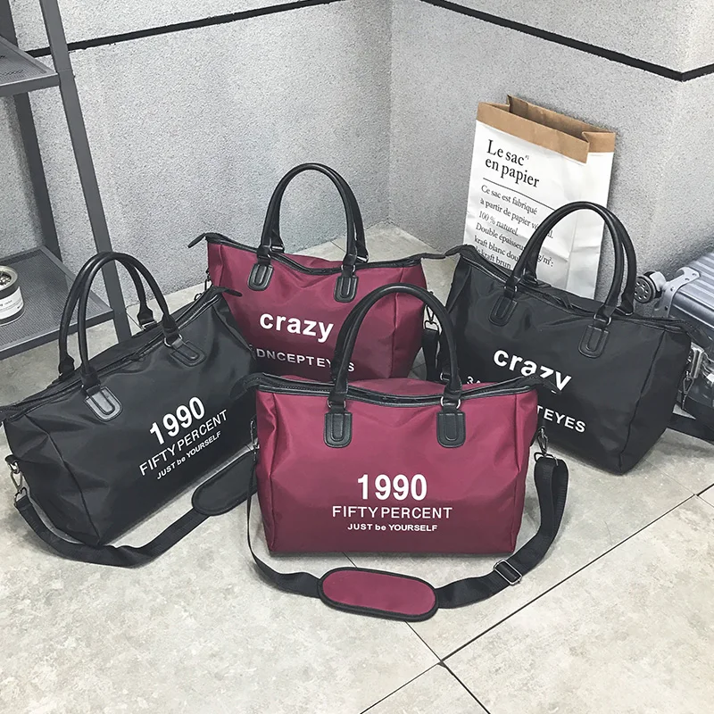 Новые женские модные дорожные сумки высокой емкости багажная сумка повседневная сумка через плечо вещевой мешок путешествие на выходные большие сумки