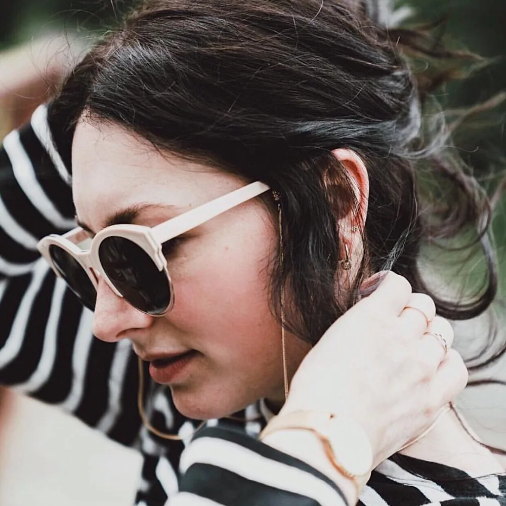 Fashion Sun glasses Chain holder For Women Vintage Sunglasses neck Chain Men Met