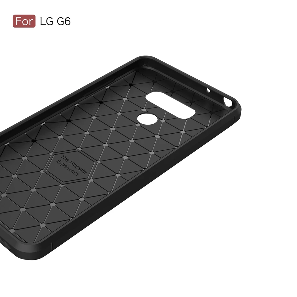 Carbon Fiber Case For LG G6 Soft TPU Silicon Luxury business Style Cover on LG Q6 Q7 K8 K10 2018 LG Q Stylus LG V30 V30S Coque   (6)