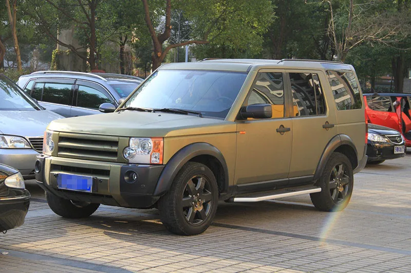 Подходит для Land Rover Дискавери 3 4 LR3 LR4 2004- алюминиевая Беговая плата боковой шаг Nerf бар