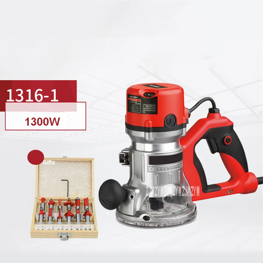 New 1316 1 Handheld Electric Wood Milling Machine D type Handle
