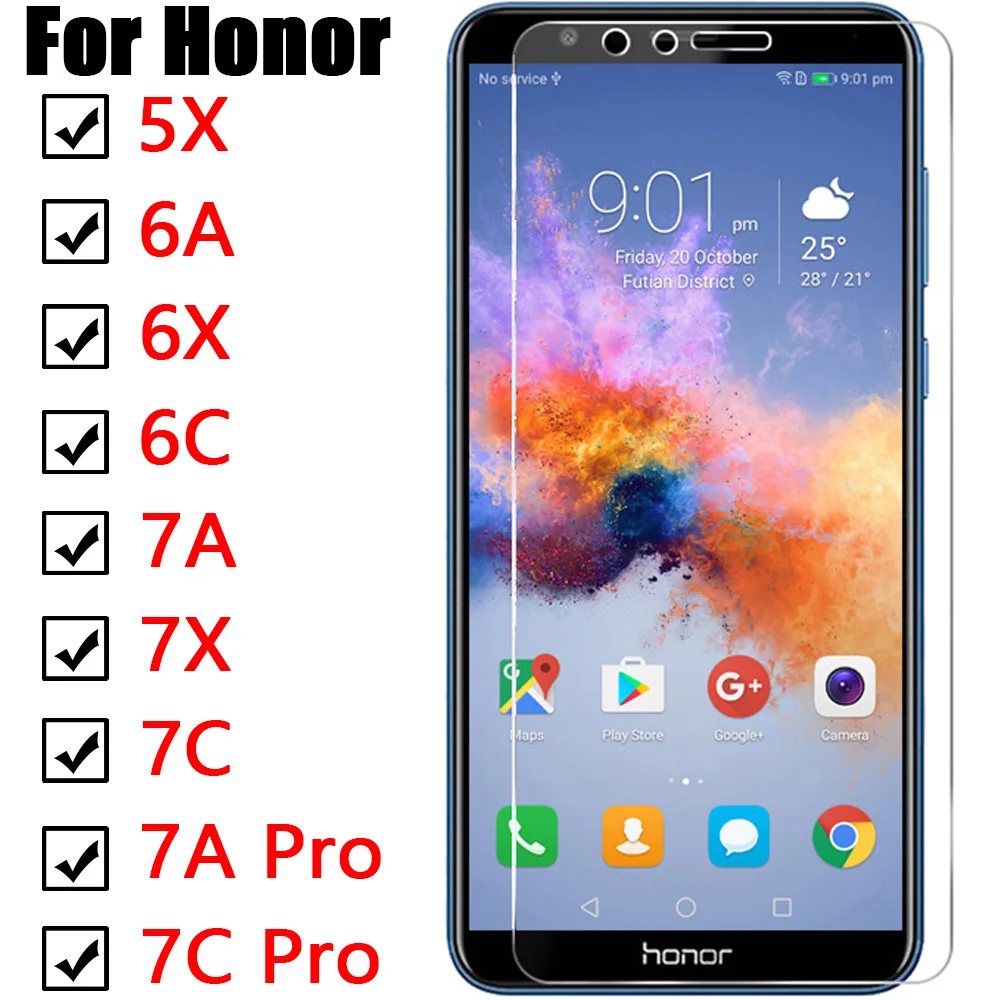 Защитное стекло для huawei honor 5 6 7 a c x пленочная камера закаленное hono 5x 6a 6x 6c 7x 7a 7c pro