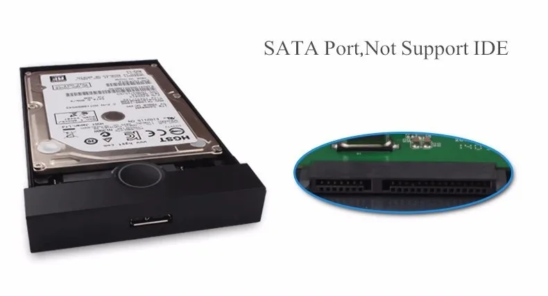 SSK портативный SATAII к USB3.0 5 Гбит/с 9,5 мм 2," HDD/SSD Внешний корпус/Чехол/коробка жесткий диск для ПК MAC ноутбук