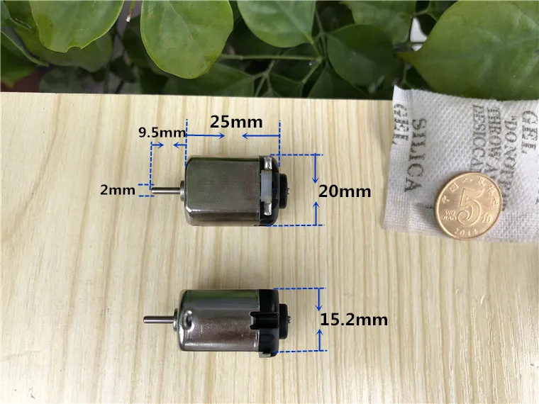 30 шт. высокоскоростная щетка 130 маленький мотор подходит для игрушечной модели четырехколесный двигатель 3 В постоянного тока