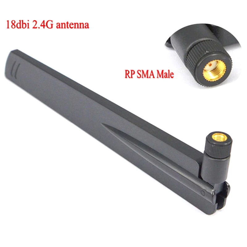 18dBi 2.4Ghz WiFi Antenna SMA Male Plug Signal Booster Wireless for wireless Router