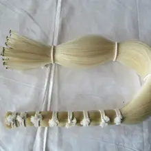 100 г конский волос AAA белый конский волос Лук части монгольские жеребцы 80-82 см