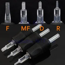 1 дюйм одноразовые насадки для тату 25 мм Мягкая трубка татуировки для Дырокол вкладыши и шейдеры тела Искусство круглые наконечники 100 шт(5 коробок