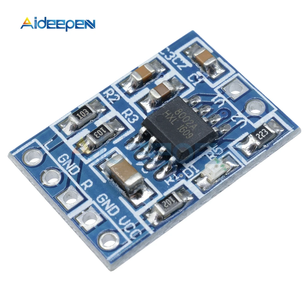 

HXJ8002 Power Amplifier Board Mini Audio Voice Amplifier Module Replace PAM8403 2.0-5 .5 V