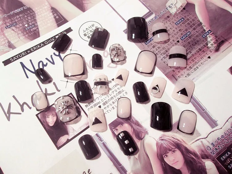 24pcs Nail Art Products Fashion Magazines Crow Heart Nail Strips Fake Nails Contains No Glue Fake Nails Nails Fakenail Art Fake Nail Aliexpress 24pcs Nail Art Products Fashion Magazines Crow Heart Nail Strips Fake Nails Contains No Glue Fake Nails Nails Fakenail Art Fake Nail Aliexpress