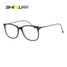 Лидер продаж высокое качество интеллект прогрессивный мульти фокус линзы чтения анти усталость и анти синий луч диоптрий очки