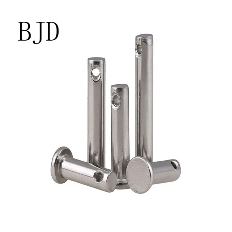 20 шт. M3/M4/M5/M6/M8/M10 304 шпилька из нержавеющей стали плоская головка цилиндрический