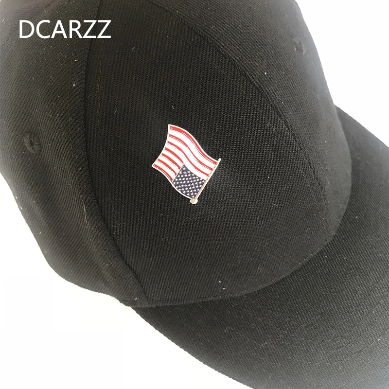 DCARZZ значок с флагом США, броши на лацкане, Значки для страны, эмаль, модные ювелирные броши, аксессуары для костюма, мужские Металлические Булавки