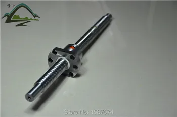 

ball screw sfu1605-424mm with end machined with a nut