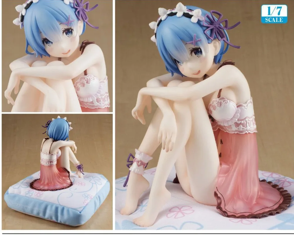 Anime Re:ZERO Starting Life In Another World Rem Pajamas Ver Figure Toys In Box