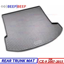 Для Mazda CX-9 2007- автомобильный коврик для багажника задний внутренний БАГАЖНИК Грузовой лоток напольный ковер автомобильный Стайлинг Защита интерьерные аксессуары