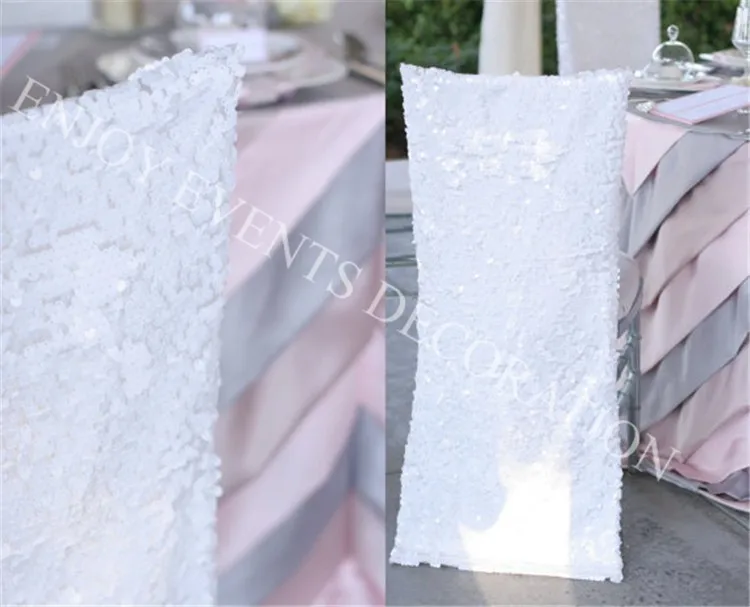YHC#113 fancy back cover sequin back cover chiavari chair cover