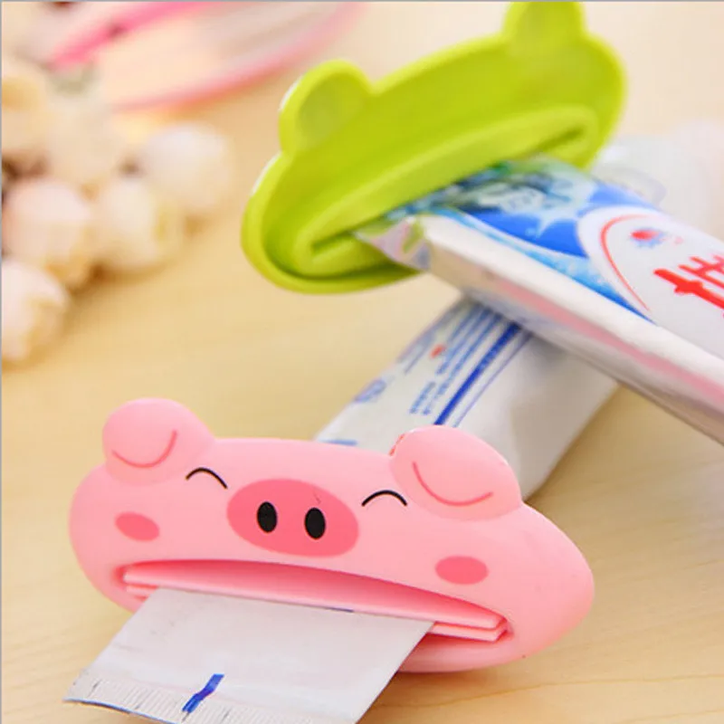 10Pcs/lot ABS Plastic Cute Animal Multifunction Toothpaste Squeezer Home Bathroom Tube Facial Cleanser Toothpaste Dispenser 10Pcs/lot ABS Plastic Cute Animal Multifunction Toothpaste Squeezer Home Bathroom Tube Facial Cleanser Toothpaste Dispenser