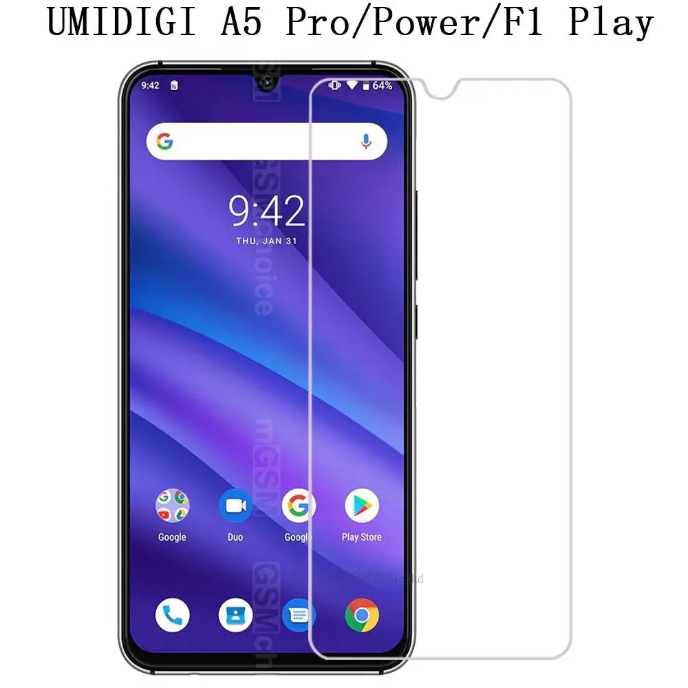 Закаленное стекло для UMIDIGI A5 Pro защита экрана 2.5D 9H Премиум Защитная пленка umidigi power