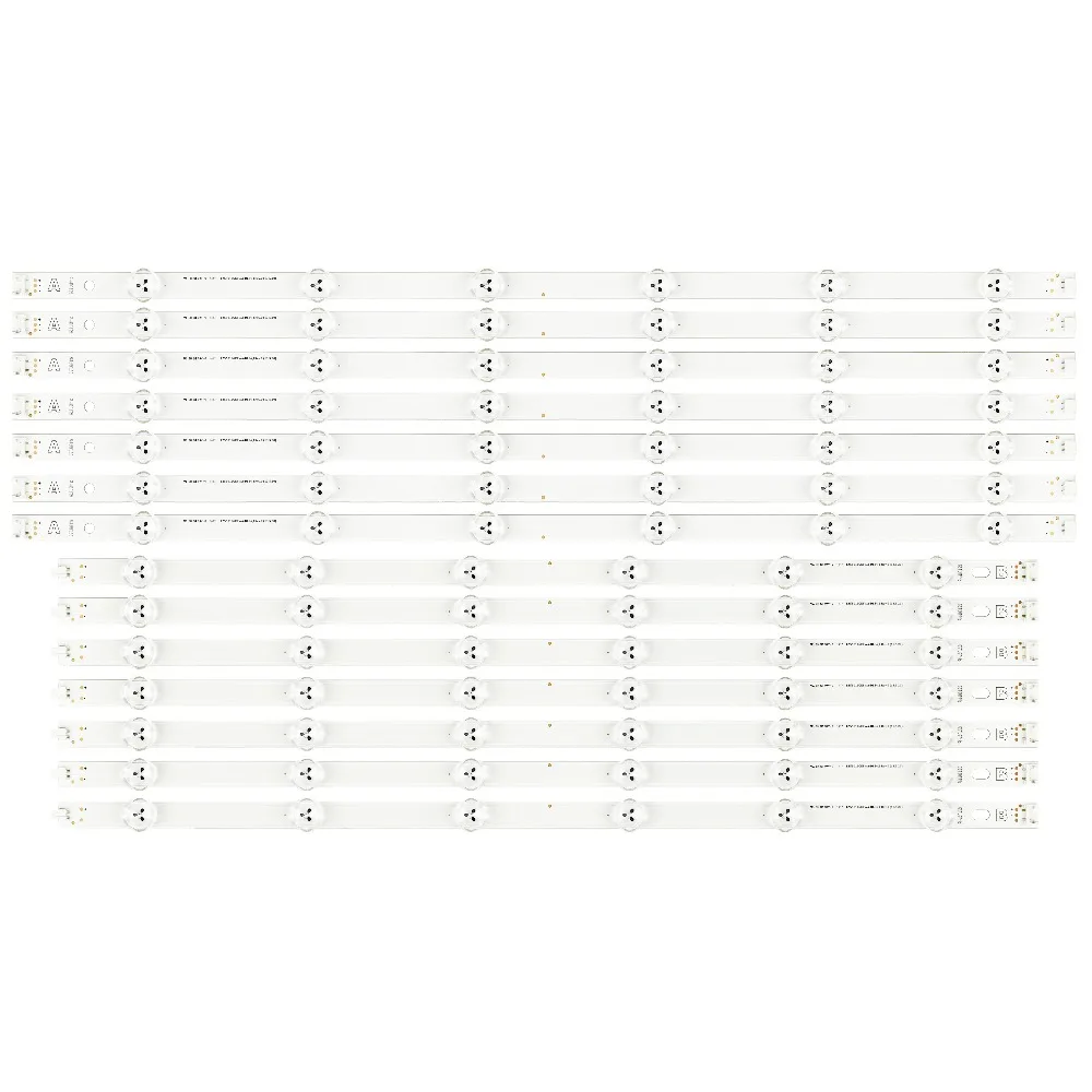 

14 PCS/set LED backlight strip for LG 55 inch TV 55LN5400 55LN5200 55LN5700 innotek Pola 2.0 POLA2.0 55 inch R L type