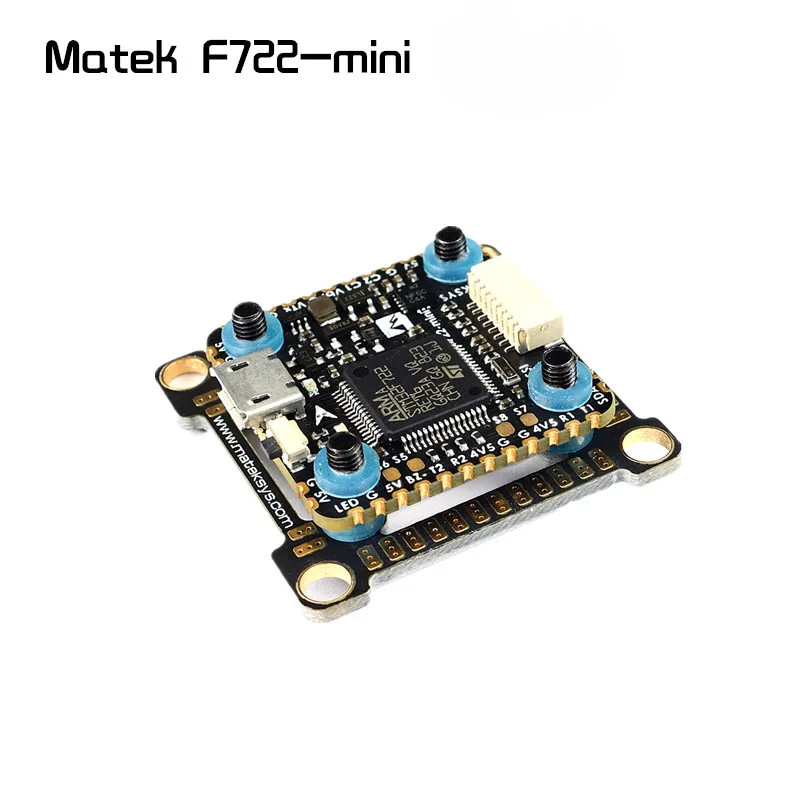 

1PC Matek System F722 Mini Flight Control FPV Crossing Racing for RC Drone Four-axis Quadcopter Multicopter Spare Parts Access