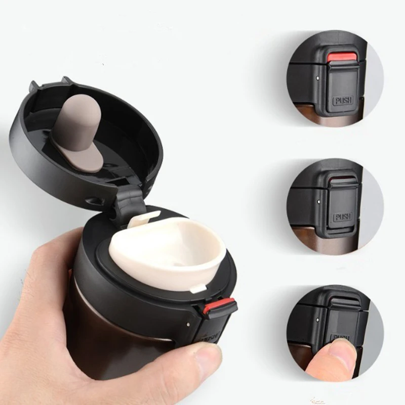 380ml Starbucks Mug High Quality Creative Double Wall Stainless Steel Thermo Cup Coffee Tea Milk Travel Mug Thermol Bottle 60B