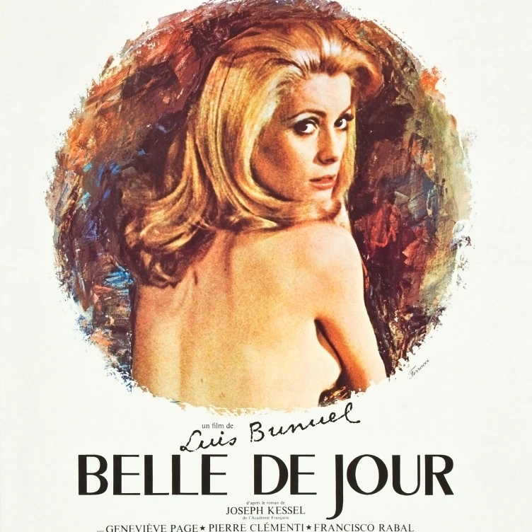 Belle De Jour Catherine Deneuve 1967 Movie Poster Masterprint (24 x 36)