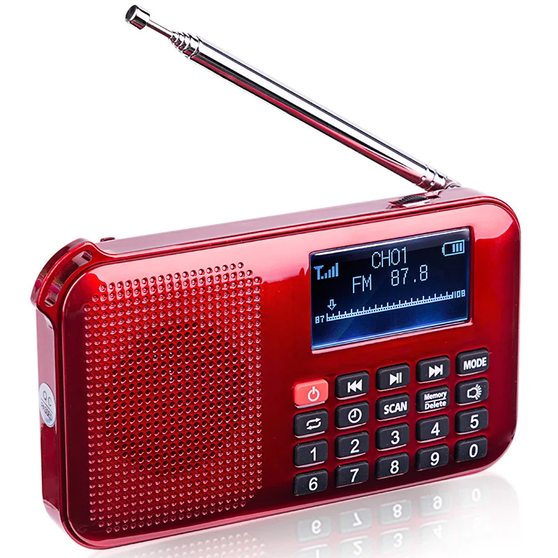 10 шт. бесплатная доставка Портативная колонка на солнечной батарее с FM радио mp3