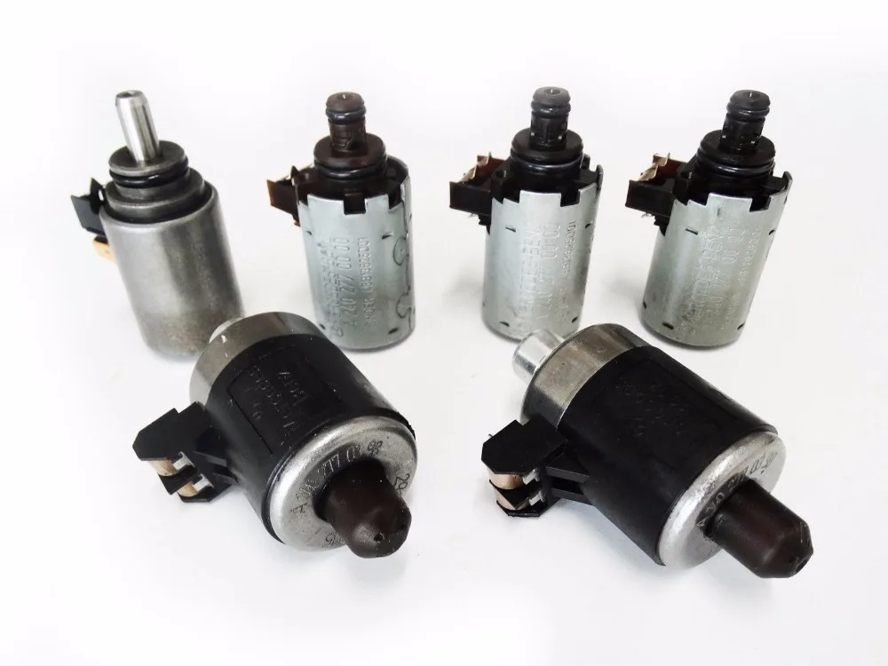 

Genuine 722.6 Solenoids Set 6 For Mercedes Benz 5-speed Automatic Transmission