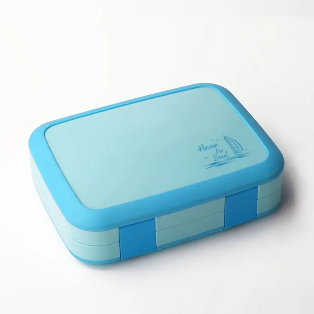 Portable Lunch Box Bento Box BPA Free Picnic Food Container For Kids Sealed Salad Box  Outdoor Camping Lunch Box Tableware 4