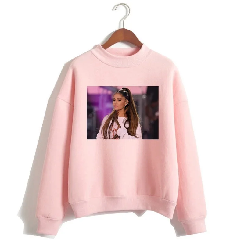 Ariana Grande, толстовка, без слез, для плача, женская, с мультяшным принтом, Harajuku God Is A Woman, толстовки, пуловер, Теплые Топы - Цвет: 4