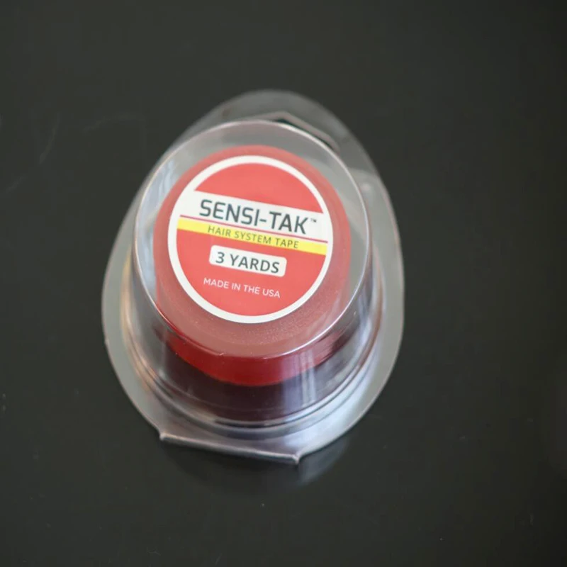 Free shipping Wholesale 3 yards SENSI-TAK super quality adhesive tape new package wig tape hair tape Free shipping Wholesale 3 yards SENSI-TAK super quality adhesive tape new package wig tape hair tape