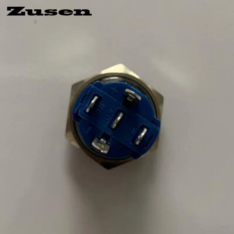 Zusen 16 мм кольцо с подсветкой фиксирующая кнопка (ZS16F 11ZE/R/12V/A|Выключатели| |