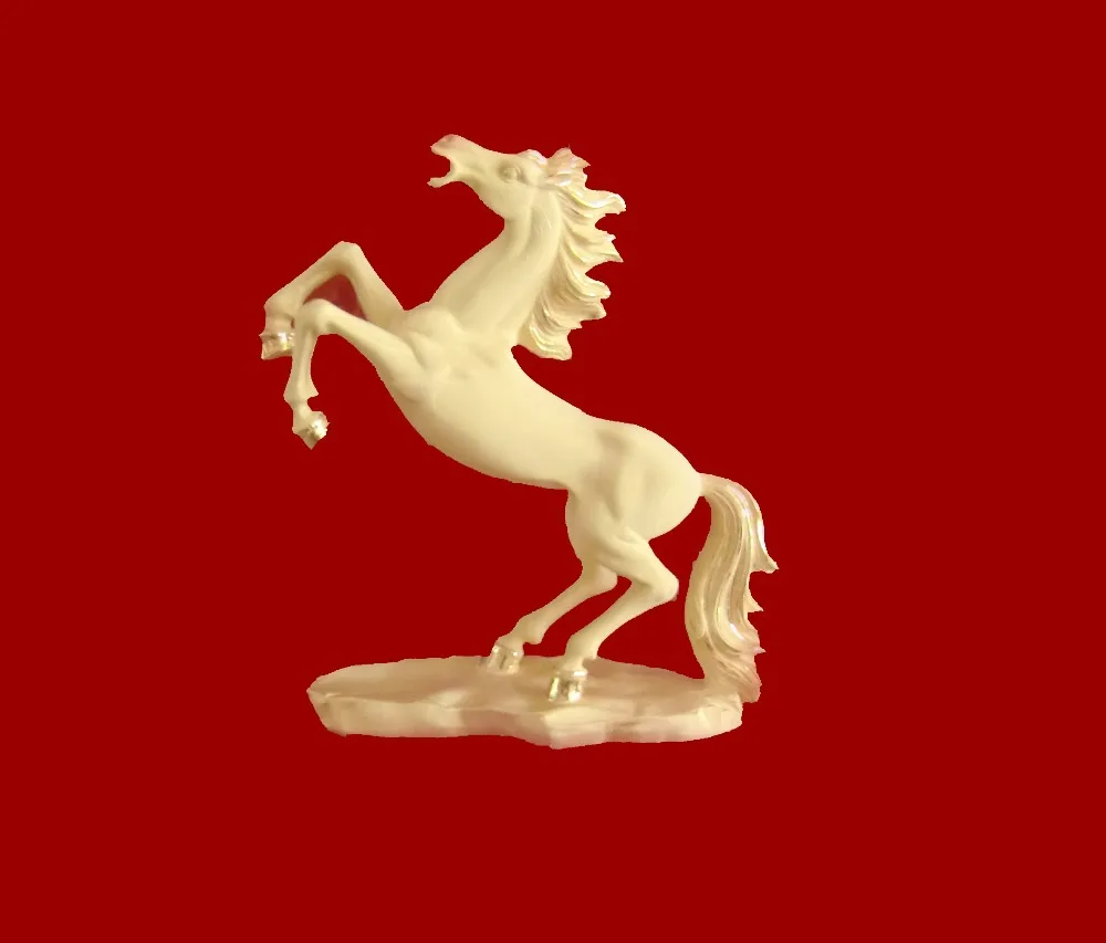 High quality jumping horse figurine/ brass sculpture/ crafts |