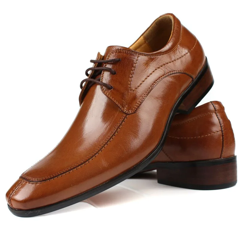 Large Size Eurp 46 Brown Black Mens Career Shoes Fashion Dress Large Size Eurp 46 Brown Black Mens Career Shoes Fashion Dress Men Office Flats Genuine Leather Pointed Toe In Women S From On