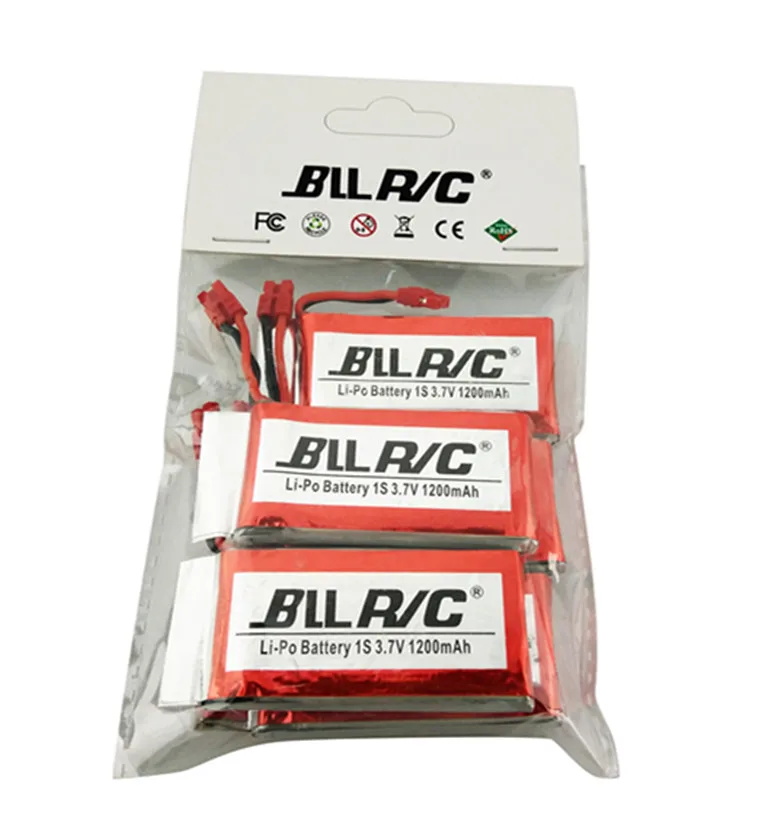 BLLRC батарея SYMA X5HW X5HC 5 шт. 3 7 В 1200 мАч Улучшенная литий-полимерная для Syma Quadcopter BLLR/C