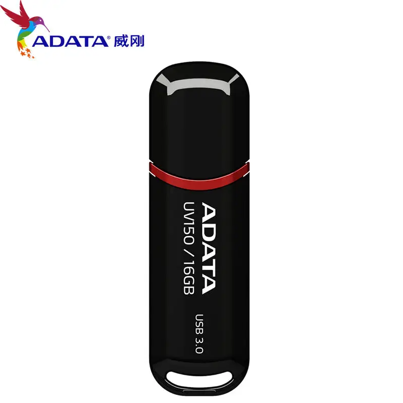 ADATA UV150 оснастки на Кепки 16 Гб оперативной памяти, 32 Гб встроенной памяти, USB флеш-накопитель Флешка USB3.0 90 МБ/с. флэш-накопитель Жесткий диск Мини U диск memroia Usb Стик