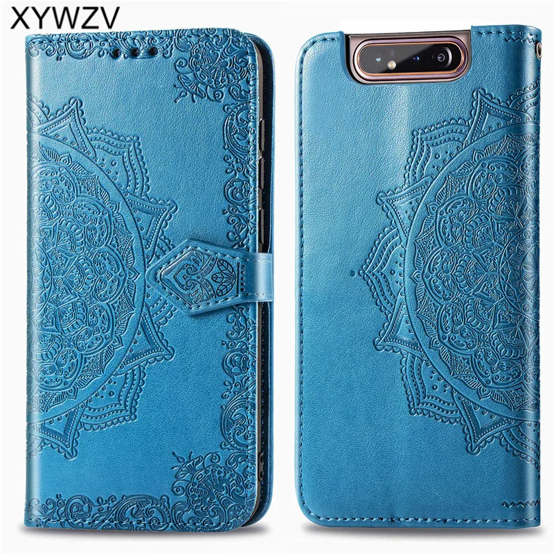 

For Samsung Galaxy A80 A90 Case Shockproof texture Soft Silicone Phone Case Card Holder Fundas For Samsung A80 A90 Cover A 80 90