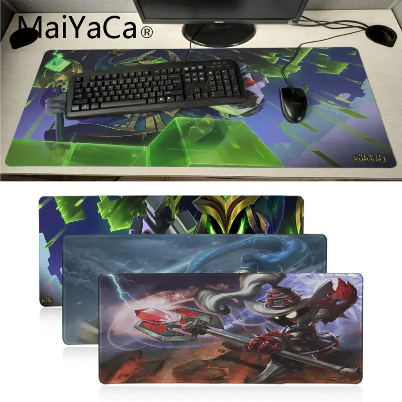 

Maiyaca league of legends final boss veigar Anti-Slip Durable Rubber Computermats Large Lockedge gaming Mouse pad Computer mat