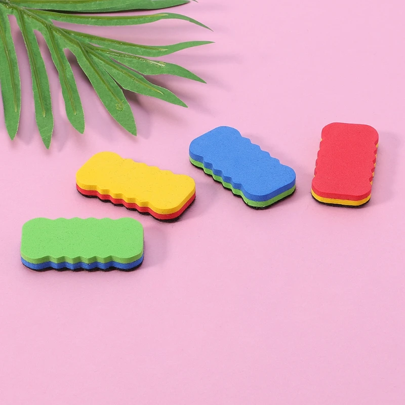 1 PC Colorful Whiteboard Eraser For Dry Board Multi Color Office School Supply