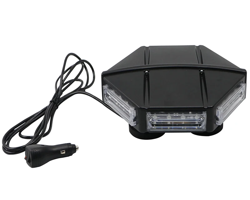24LED автомобилей стробоскоп Предупреждение светло желтый магнитный Flahsing лампа для автомобиля скорой помощи строительство автомобиля