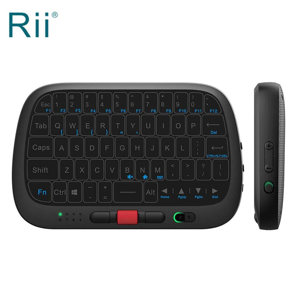 

Original Rii i5 RT725 Mini 2.4G Wireless Full-Touchpad Mini Keyboard and Mouse Combo for Android TV Box / Mini PC / Laptop