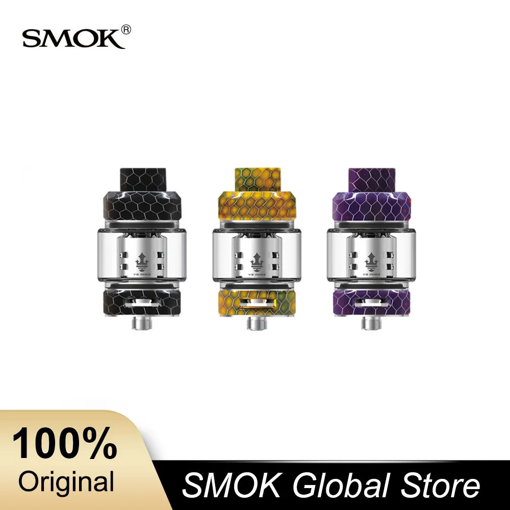 

SMOK Resa Prince Tank Top-filling Tank V12 Prince Q4 X6 T10 Coil Drip Tip Electronic Cigarette Atomizer Fit X-Priv G-PRIV-2