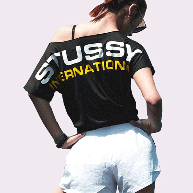 

Women loose style comfortable T-shirt Sexy Women Tops Tee Shirt Sports T-Shirts Yoga Jersey Fitness Tees Tops shirt